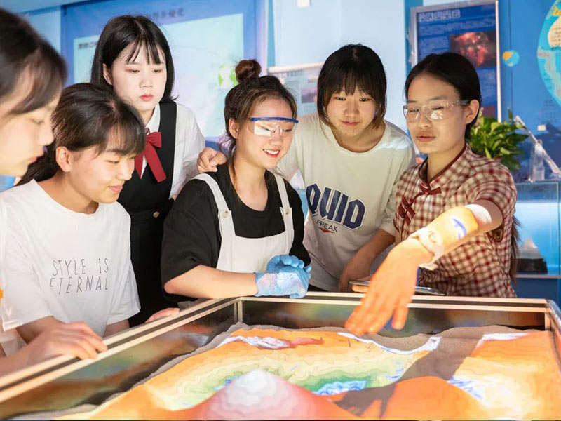 泾阳数字化地理实验室